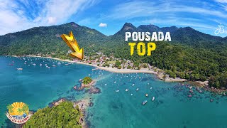 Pousada top no Abraão Ilha Grande  Mar Azul  Angra dos Reis [upl. by Nnylirehs]