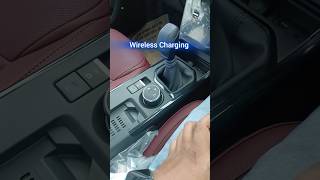 Tata CURVV ⚡ Wireless Charging Feature😍 tatacurvv tata curvv wirelesscharger iphone iphone14 [upl. by Gui]