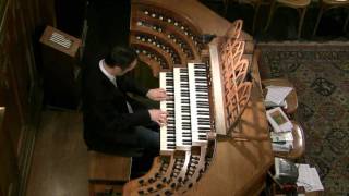 Orgelmarathon  Bach Praeludium und Fuge ESDur Olivier Latry [upl. by Zedekiah]