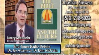 END TIMES BIBLE PROPHECY DEBATE DR JAY ADAMS AMILLENNIALISM VS DR JOHN MCLEAN PREMILL RAPTURE [upl. by Thormora]