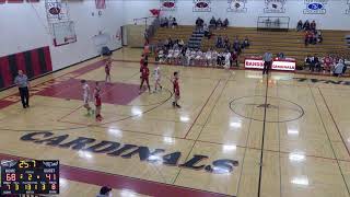 Bangor High School vs Necedah High School Mens Varsity Basketball [upl. by Kenlee]