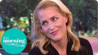 Gillian Anderson Faints At The Sight Of Blood And Gave Her Children Nightmares  This Morning [upl. by Palm]