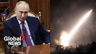 Putin signs new nuclear doctrine as Ukraine hits Russia with US longrange missiles for 1st time [upl. by Irrot180]