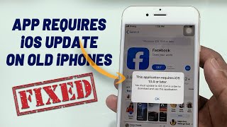 How to fix this application requires iOS 140 or later On iPhone [upl. by Nwahsir865]