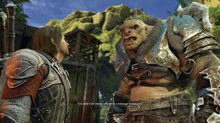 Shadow of War  Bruz The Chopper Boss Fight amp Meeting 1080P 60FPS [upl. by Arammahs467]