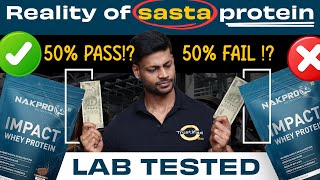 NAKPRO IMPACT WHEY PROTEIN LAB TEST REPORT  PASS OR FAIL  review genuine fitness health [upl. by Lissi]