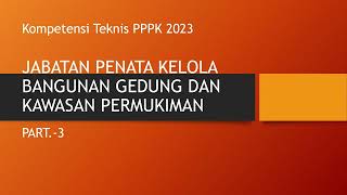 Jabatan Penata Kelola Bangunan Gedung dan Kawasan Permukiman [upl. by Attesor]