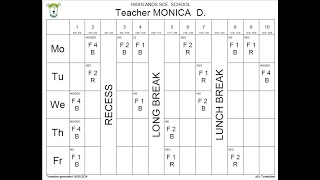 How To Generate TimetablesBased On ClassTeacherSubjectDepartmentClassrooms [upl. by Nitsur363]