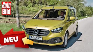 Mercedes TKlasse 2022  So fährt sich der ENachfolger des Citan  Fahrt mit Michael Gebhardt [upl. by Roley253]