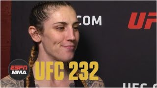 Megan Anderson happy to fight Cat Zingano again calls for more featherweights  UFC 232  ESPN MMA [upl. by Laurinda]