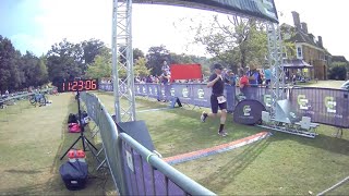 New Forest Middle Distance Triathlon 2024 Finish Line Video [upl. by Anoyk986]