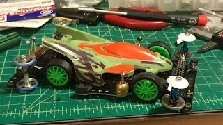 Tamiya Mini 4WD Tutorial MA chassis advanced technical Setup for Newbie Racer [upl. by Cynthea]