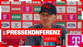 Pressekonferenz vor Kiel  1 FC Köln [upl. by Annoved]