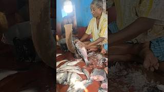 🔥😱Incredible Rohu Fish Cutting Skills In Fish Market fish fishcutting shorts skills [upl. by Silvano]