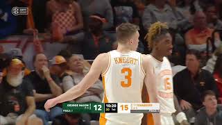 Tennessee vs George Mason  2023125  NCAAB Game [upl. by Lotsirk]