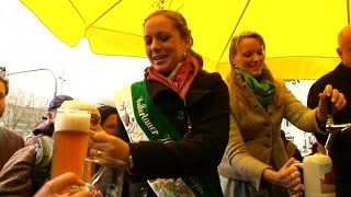 Prost 500 Jahre Reinheitsgebot am Tag des Bieres mit Freibier [upl. by Lessur]