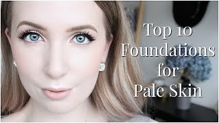 Best Foundations for Pale Skin [upl. by Ahterod211]