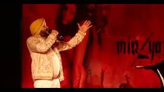 Daler Mehndi at the Mirzya Music Launch [upl. by Annairb239]