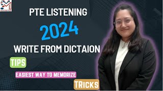 2024 Tips and Tricks for PTE Write from Dictation  Milestone Study [upl. by Jewell39]