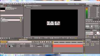 Tuto Faire un compte à Rebour sur After Effect [upl. by Tnerual]