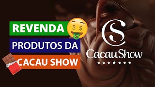 Revendedor Cacau Show renda extra e oportunidade de trabalho no mercado da alimentação [upl. by Eellac]