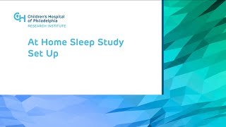 At Home Sleep Study Set Up [upl. by Natale]