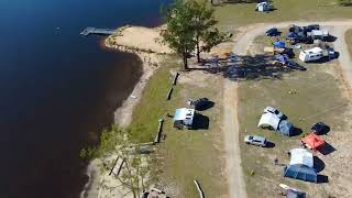 Camping at Secret Lake  Northern NSW in our SWAG SCT16 Van [upl. by Pool550]