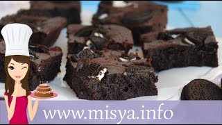 Brownies Oreo la ricetta facile di Misya [upl. by Hornstein]