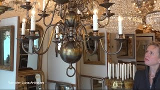 Lans Antiques Dutch chandeliers [upl. by Nivrad]