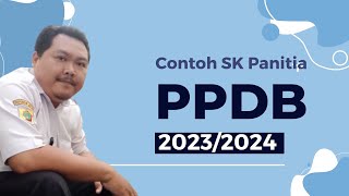 Contoh SK PPDB 2023 [upl. by Tallbott]