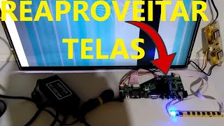 COMO SABER QUAL TELA E CABO FLAT LVDS COMPRAR  TROCA DE DISPLAYS  PLACA CONTROLADORA COMPATÍVEL [upl. by Skippy]