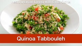 Quinoa Tabbouleh Dish  Nutrition Recipe amp Tips [upl. by Hultgren]