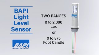 BAPI Light Level Sensor [upl. by Imorej]