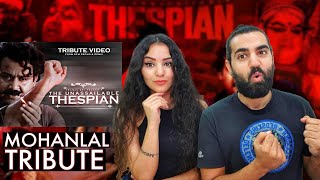 🇮🇳 REACTING TO THE UNASSAILABLE THESPIAN  Tribute to Mohanlal Aka Lalettan  WOW 😯 REACTION [upl. by Brottman973]