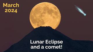 Dont Miss These Astronomy Events in March 2024  Lunar Eclipse  Meteor Shower  Devil Comet [upl. by Tteirrah]