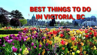 What to do in Victoria BC  Travel Tips amp Guide  Victoria British Columbia [upl. by Wickner]