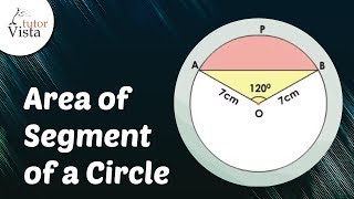 How to find the Area of Segment of a Circle [upl. by Ennahteb]