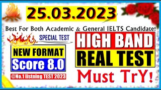 IELTS LISTENING PRACTICE TEST 2023 WITH ANSWERS  25032023 [upl. by Derinna]