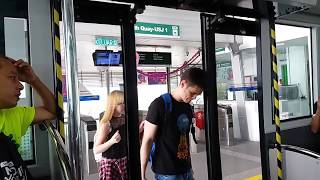 rapidKL Full BRT Sunway Line  Ride From USJ 7 To Sunway Setia Jaya [upl. by Ytineres]