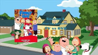 Family Guy Season 5 Episode 18 Meet the Quagmires TV VS DVD [upl. by Ignatia]