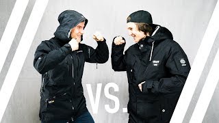 500€ Peak Performance SkiJacke VS 200€ DOPE Jacket  Hochwertig vs Günstig  Teil 1 [upl. by Alinoel858]