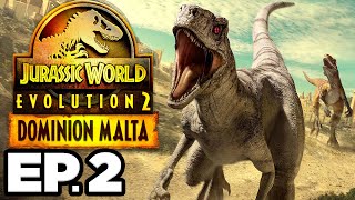 🦖 🥊 🦕 Fighting Dinosaurs Ceratosaurus amp Dilos Underground Trust  Jurassic World Evolution 2 Ep2 [upl. by Blodget286]