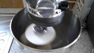 Pétrissage de pâte à pain avec mon kitchenaid Artisan [upl. by Juanne432]