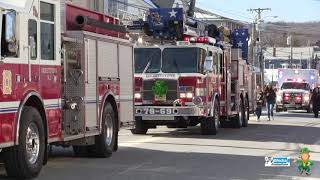 St Patricks Day Parade 2018 Hackettstown NJ htvmediaproductionscom [upl. by Philana]