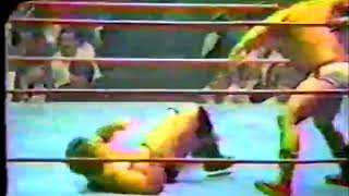 Rougeaus vs Garvins International Wrestling 1985 [upl. by Revolc]