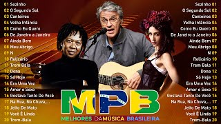 MPB Das Antigas Relaxar  MPB Romântica As Mais Bonitas  Melim Caetano Veloso [upl. by Madlen]