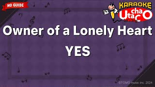 Owner Of A Lonely Heart – YES Karaoke no guide [upl. by Stoops]