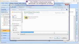 Comment archiver ses emails avec Outlook 2007 [upl. by Lusty614]