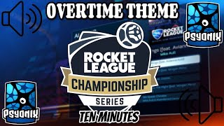 Overtime Theme 10 Minutes Loop  Rocket League Player Anthem [upl. by Ahsyak871]