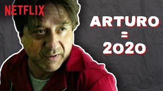 Arturo vs 2020  Money Heist  La Casa De Papel  Netflix India [upl. by Gavini]